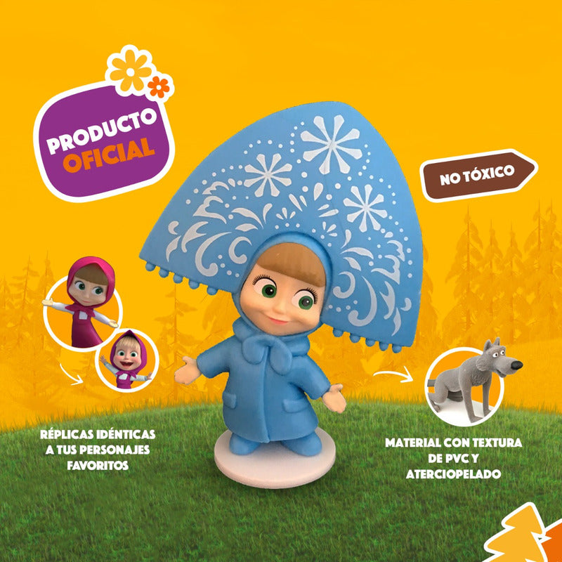 Masha Y El Oso: Set De Figuras Y Casa De Juguete – Luppa Store